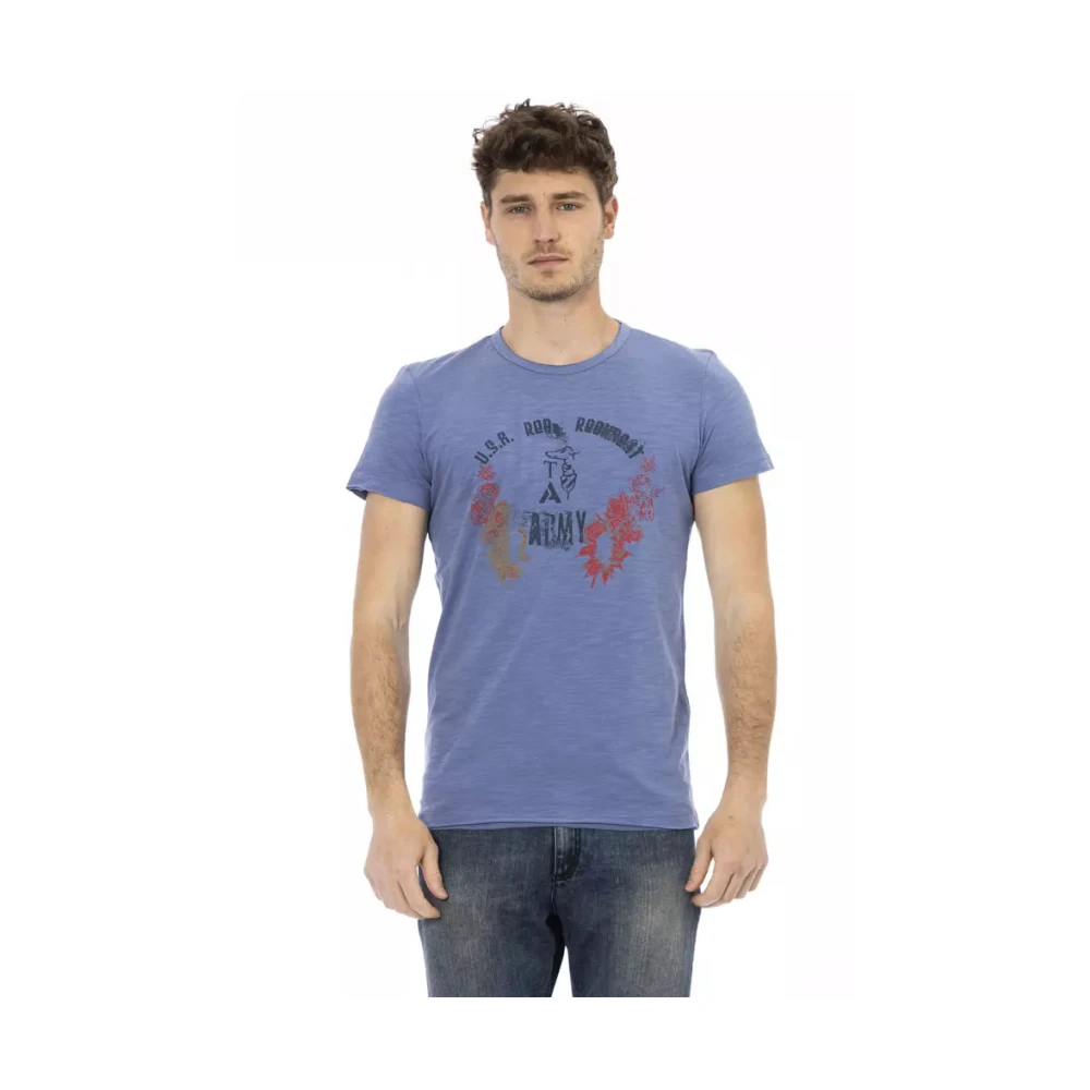 Trussardi Uomo Blu - Action T-Shirt - Tops - Xl