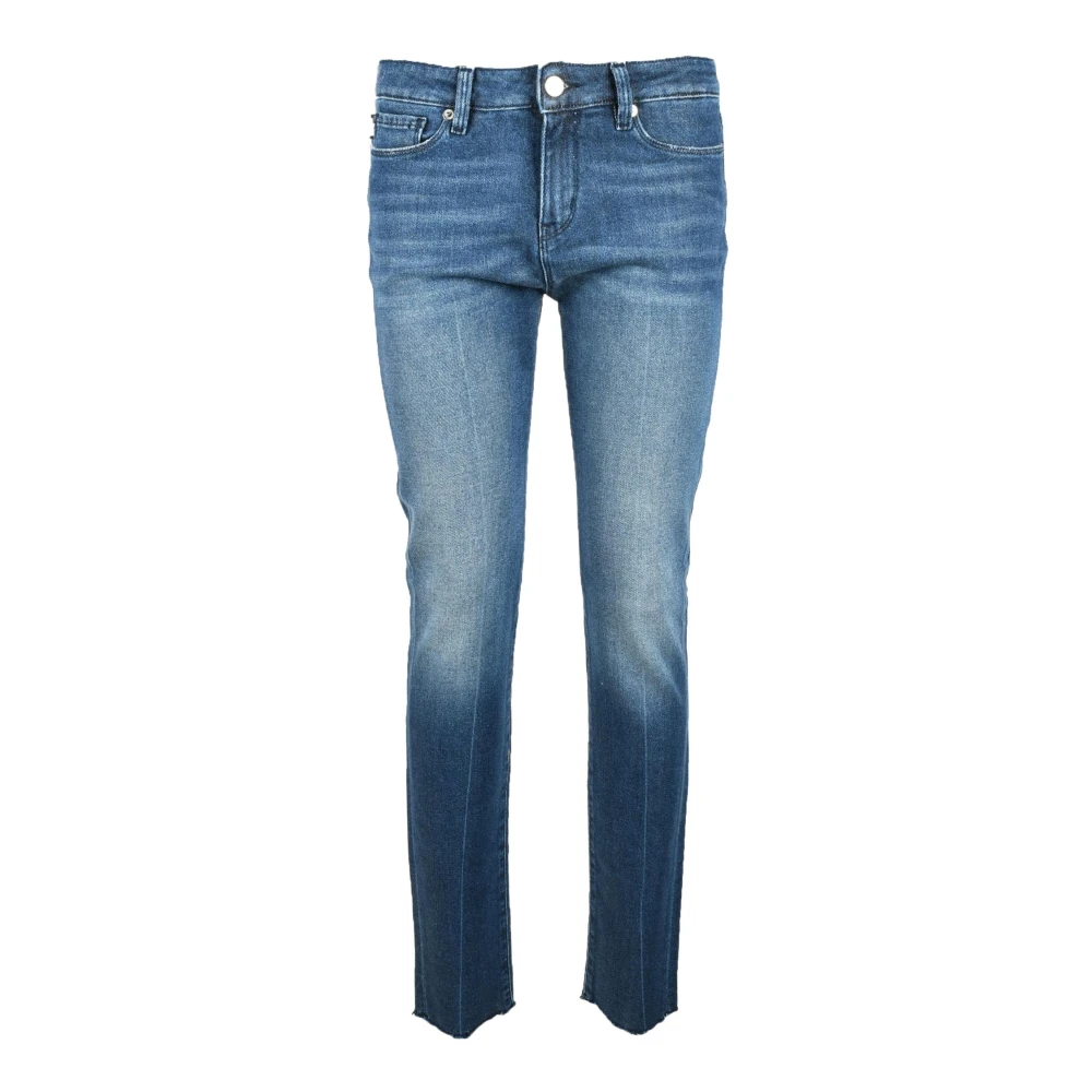 Love Moschino Stijlvolle Denim Jeans met Elastan Blue Dames