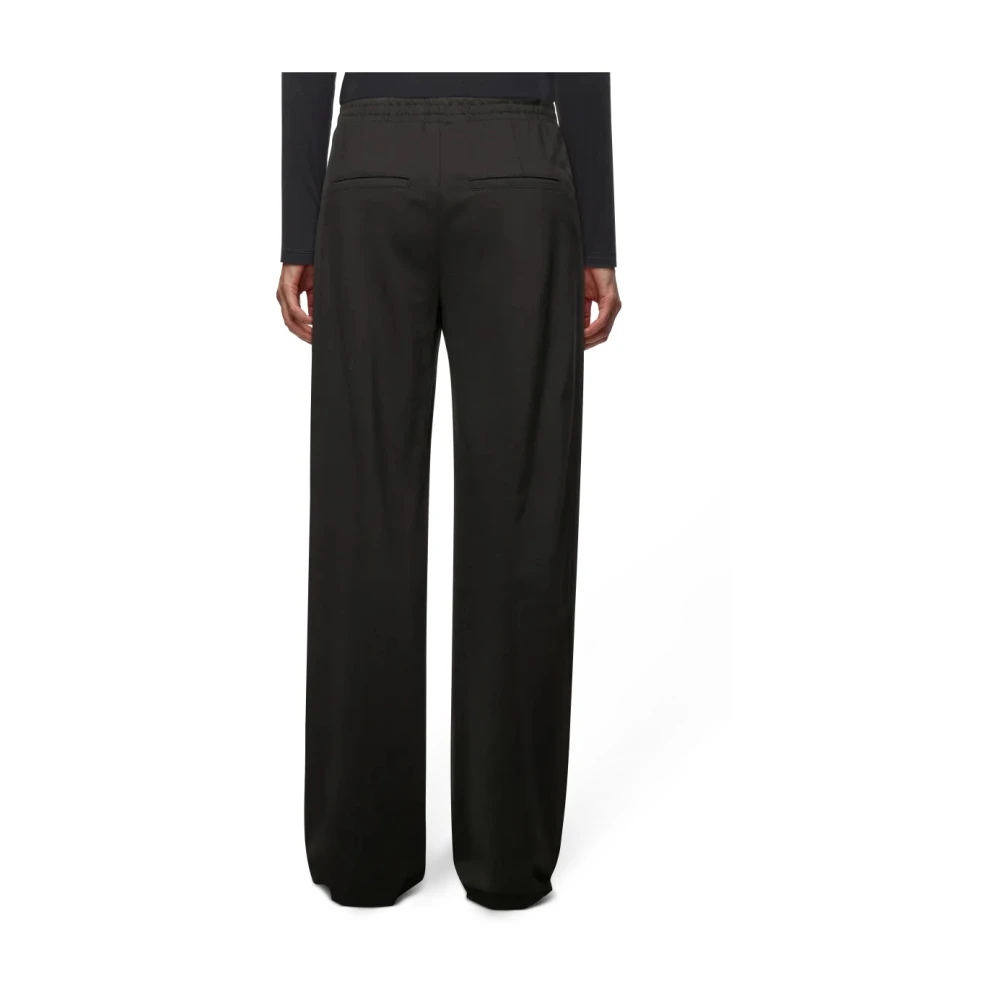 drykorn Relaxed Fit Lage kruis O-vormige broek Black Dames