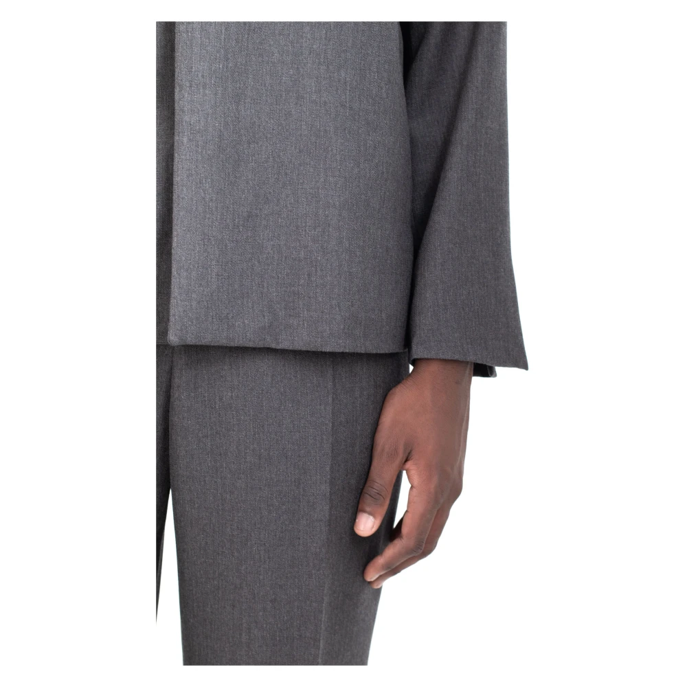 Costumein Boxy Fit Blazer in 002 Gray Heren