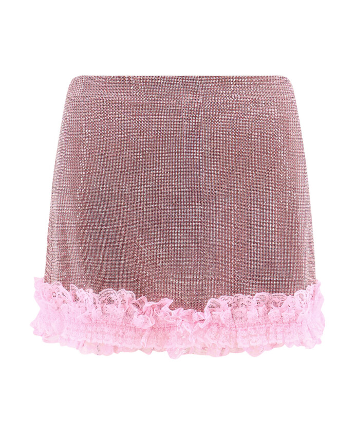 jupe-rose-en-dentelle-a-volants