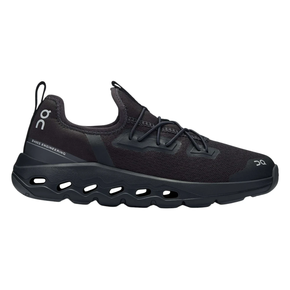 On Running Unisex Black Running Shoes, 32 Eu, Cloudleap Eclipse Trainers