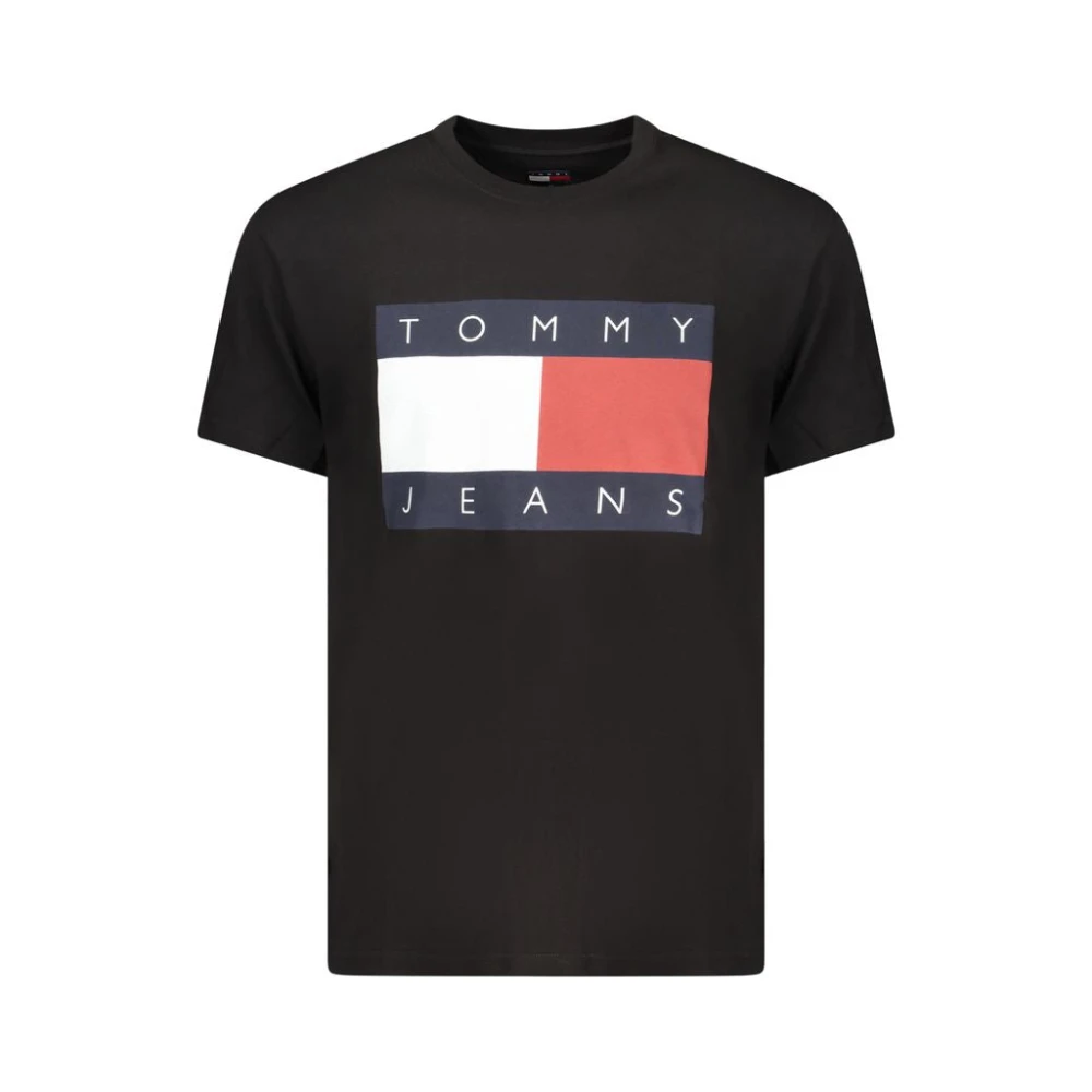 Tommy Hilfiger Men's Black Nero Cotton T-Shirt