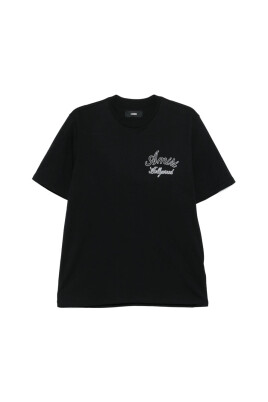 t-shirt-col-rond-logo-noir