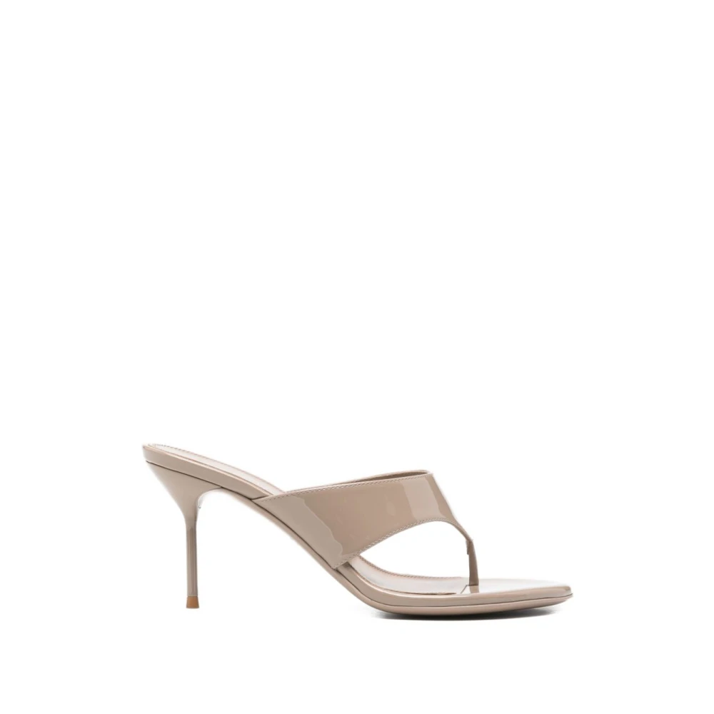 Paris Texas Women's Gray Heeled Mules, 7 Uk, Lidia Heeled Mules