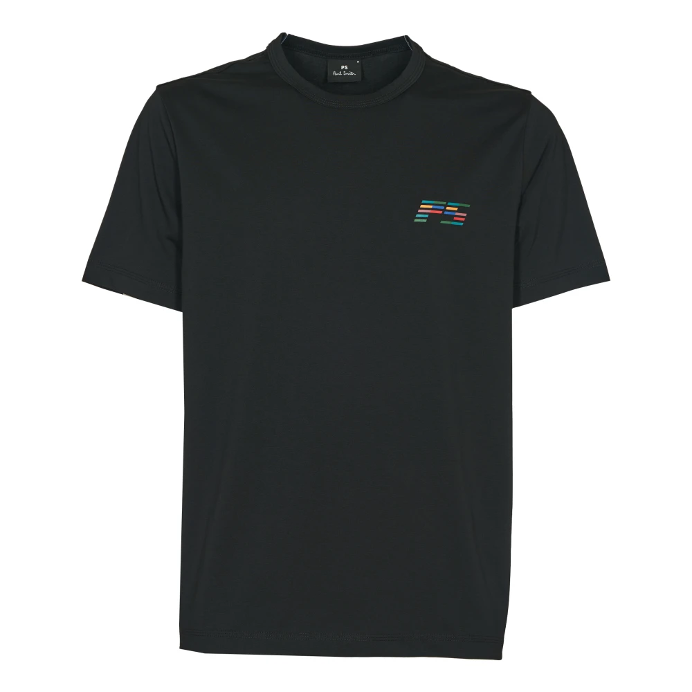 Paul Smith Zwarte T-shirts en Polos Black Heren