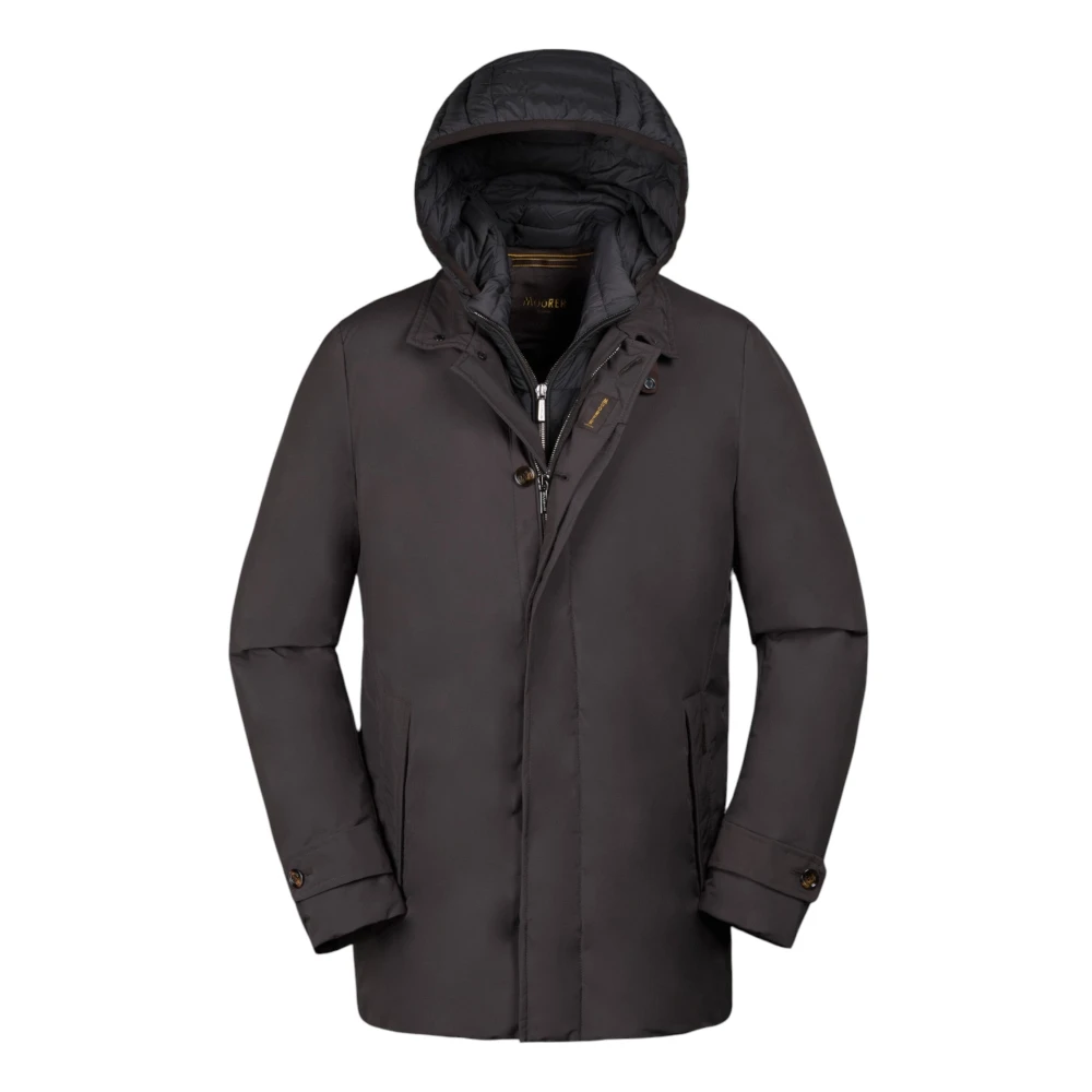 Moorer Men's Brown Raffaello-Stp Parka