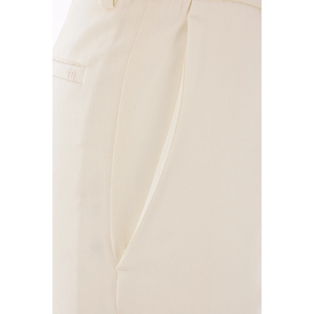 Meta Campania Collective Witte Twill Wollen Broek White Dames
