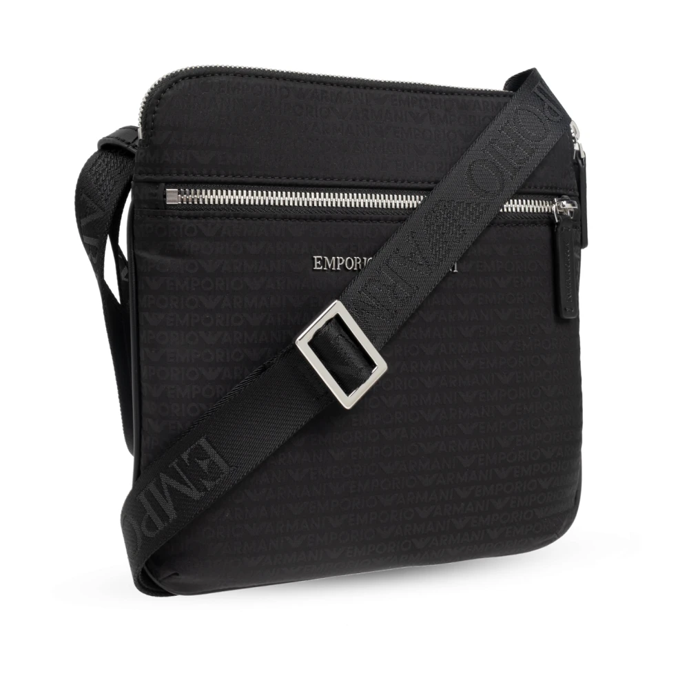 Emporio Armani Schoudertas Black Heren