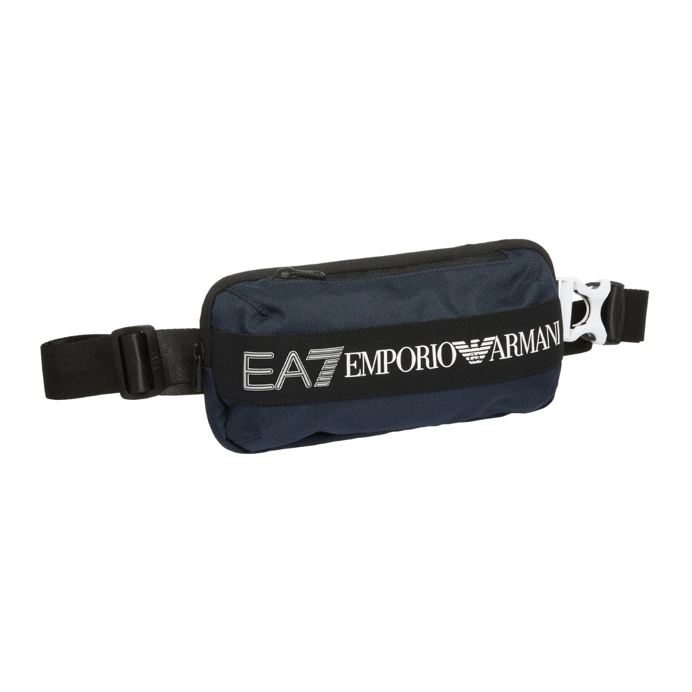 Armani Unisex Logo Heuptas Blue Heren