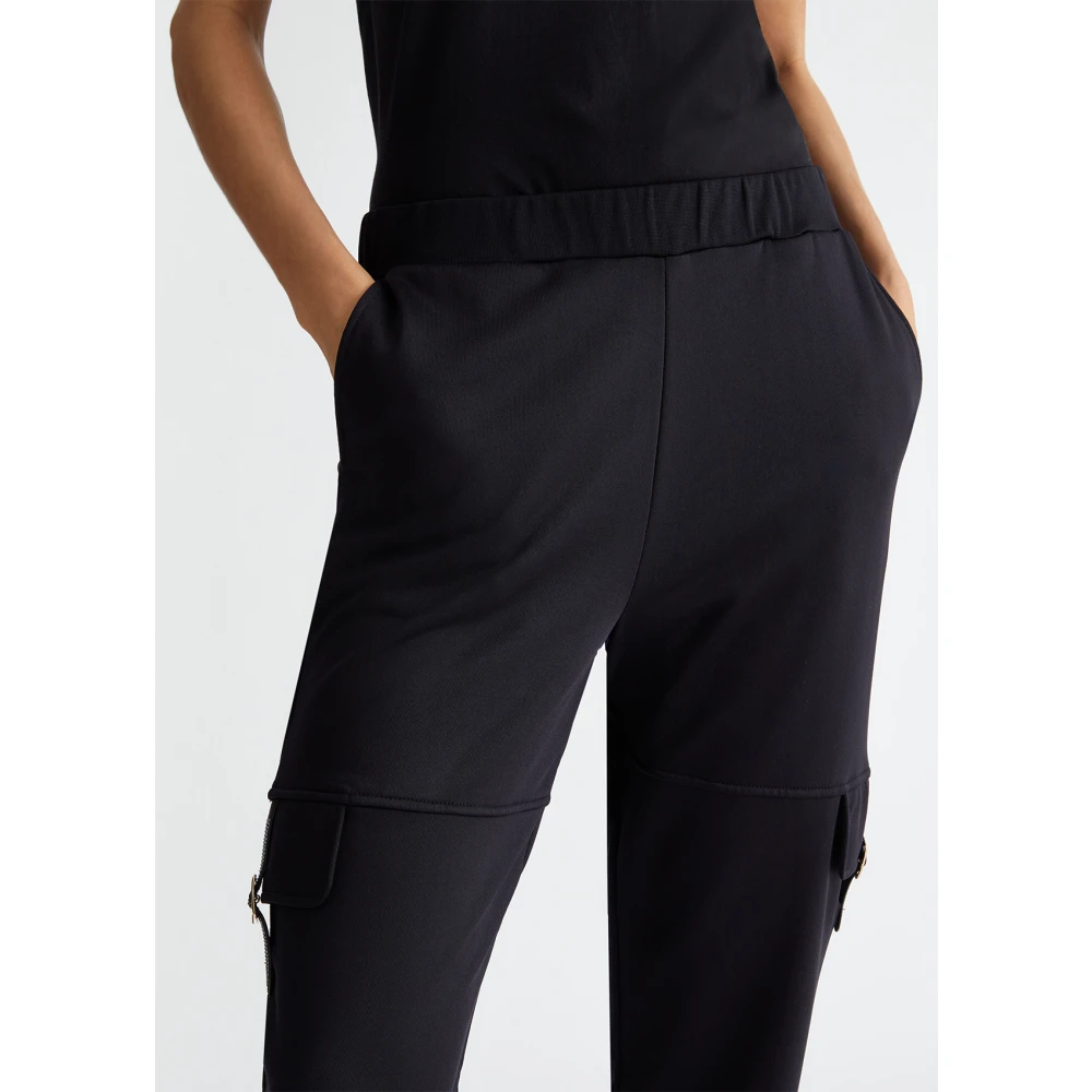 Liu Jo Cargo Sweatpants Black Dames
