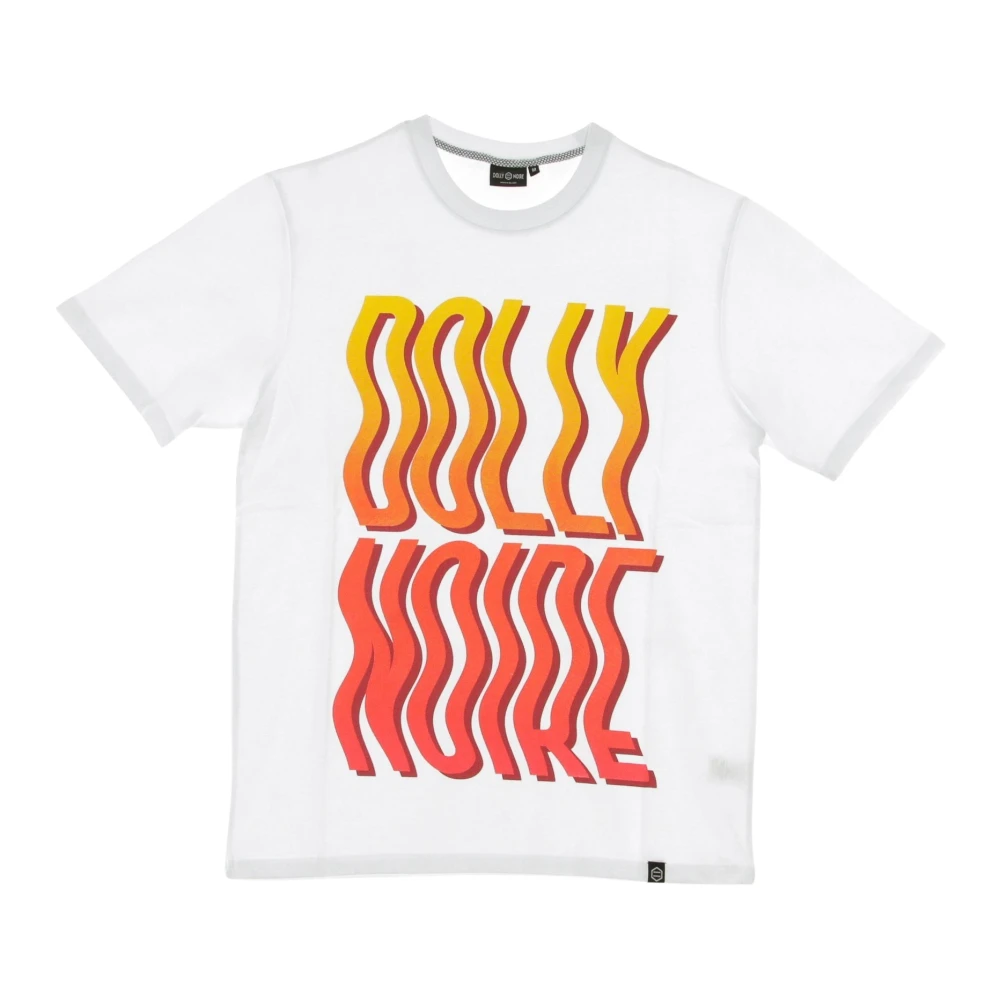 Dolly Noire Witte Zomer Wave Heren T-shirt White Heren