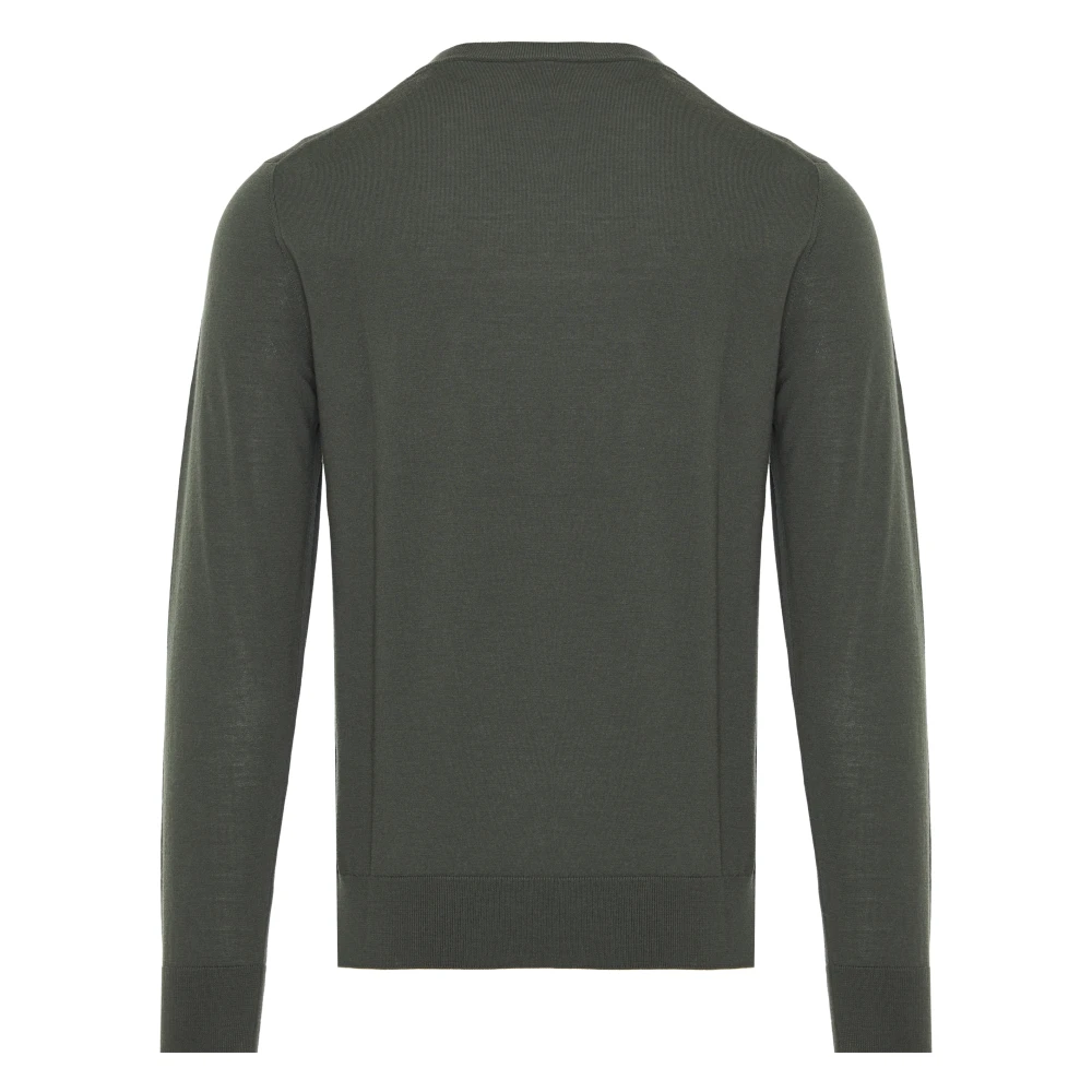 Brioni Luxe Italiaanse Wol Gebreide Kleding Green Heren