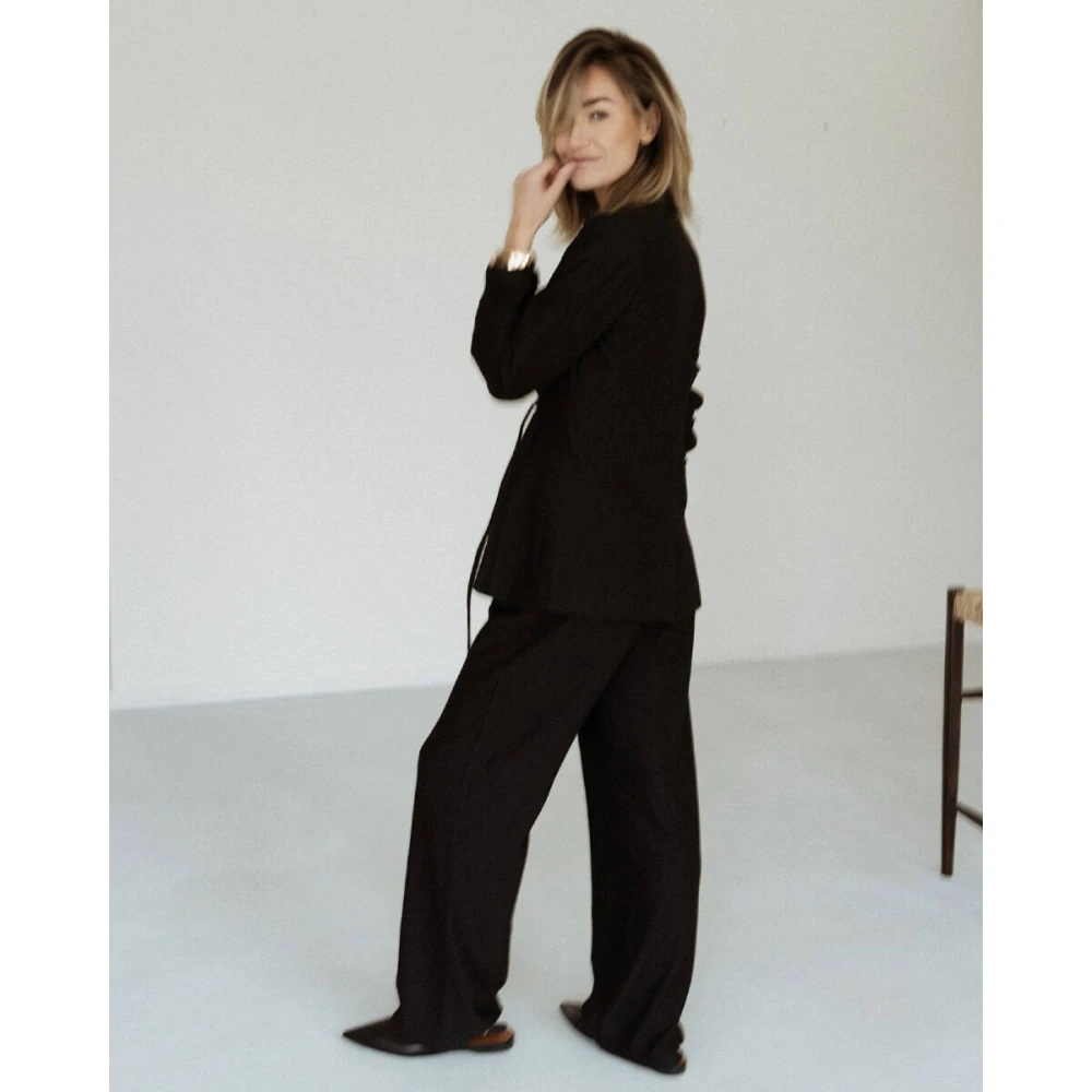 Aimée the Label FlorinaA Lange Broek Black Dames