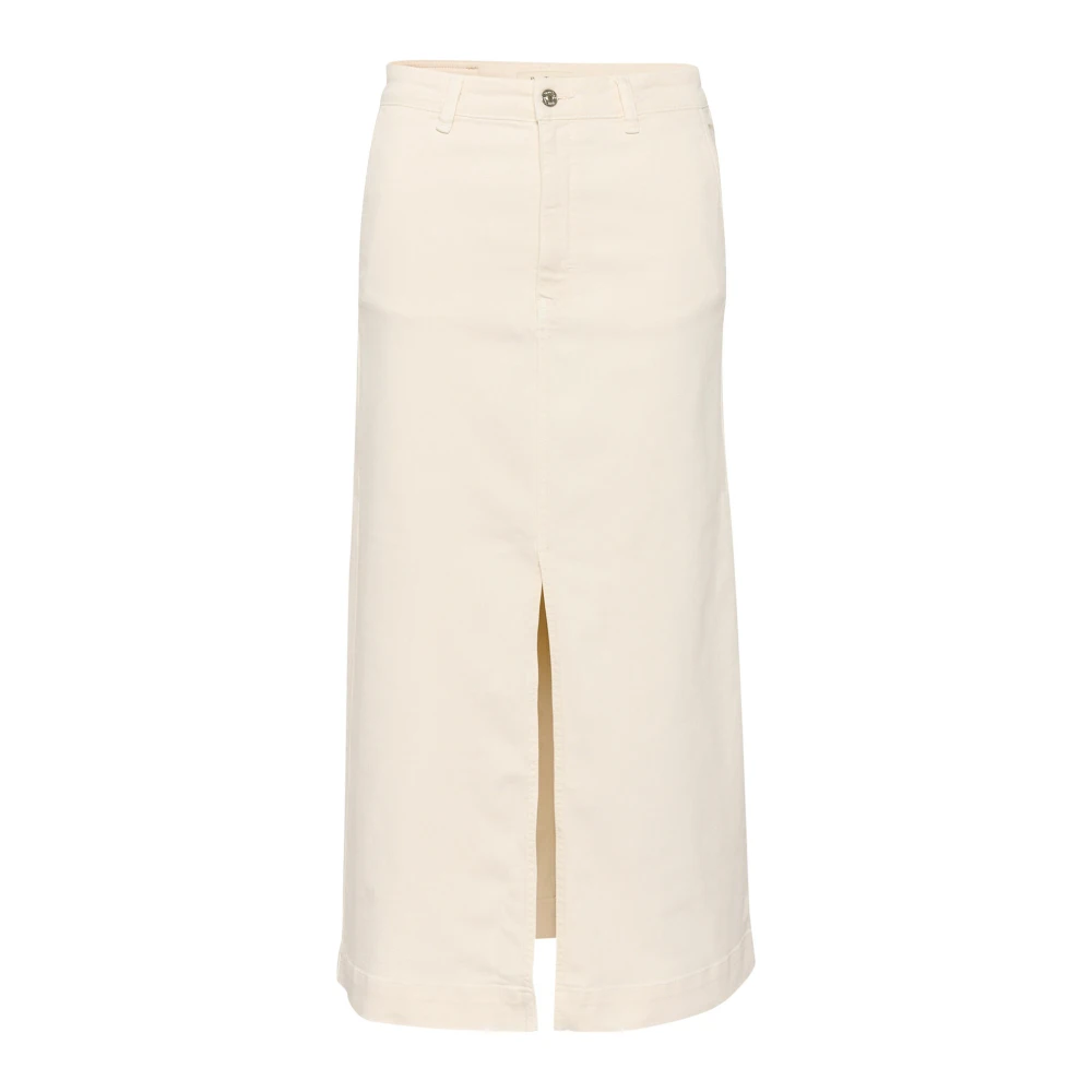 Part Two Midi Skirts Beige Dames
