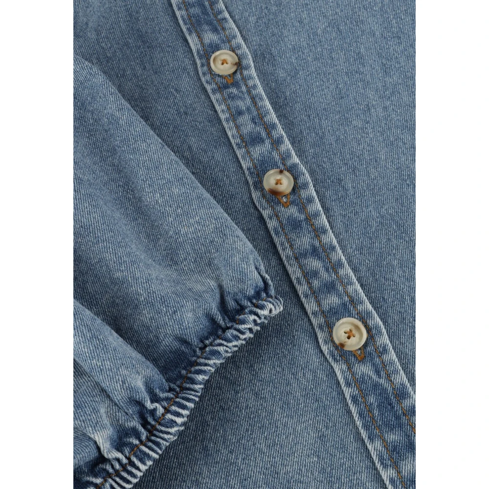 Notre-v Lichtblauwe Florence Blouse Blue Dames