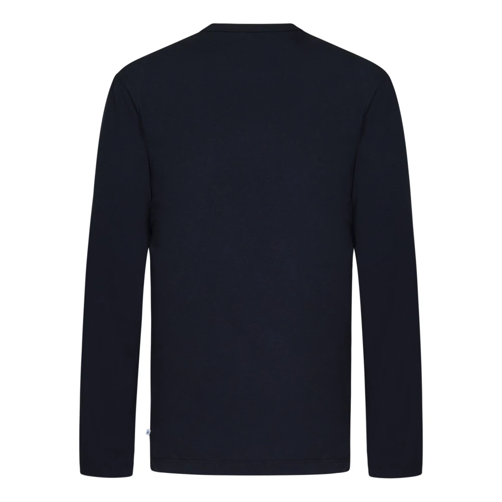 James Perse Blauw T-shirt met lange mouwen voor heren Blue Heren