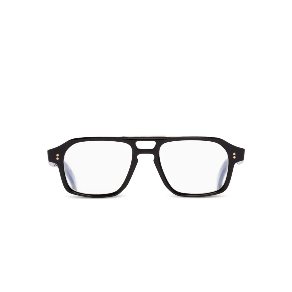 Cutler And Gross Unisex Black Eyeglasses