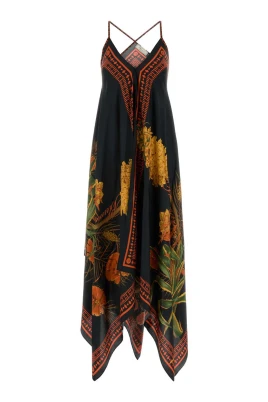Print Twill Dress