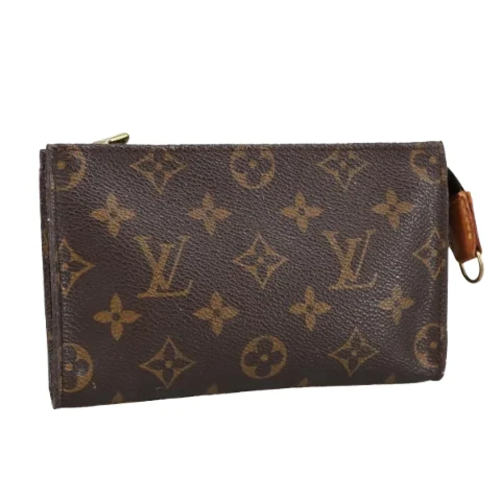 Louis Vuitton Vintage Pre-owned Canvas pouches Brown Dames