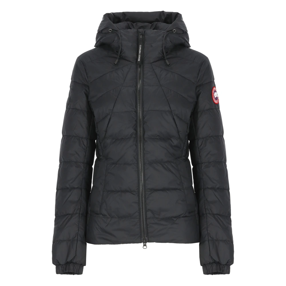 Canada Goose Zwarte Gewatteerde Donsjas Vrouw Black Dames