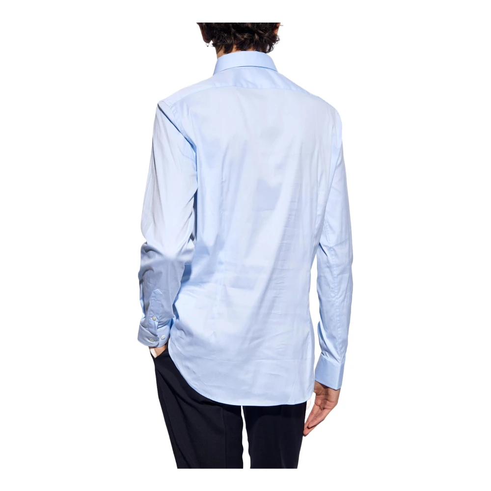 Emporio Armani Blouses Shirts Blue Heren