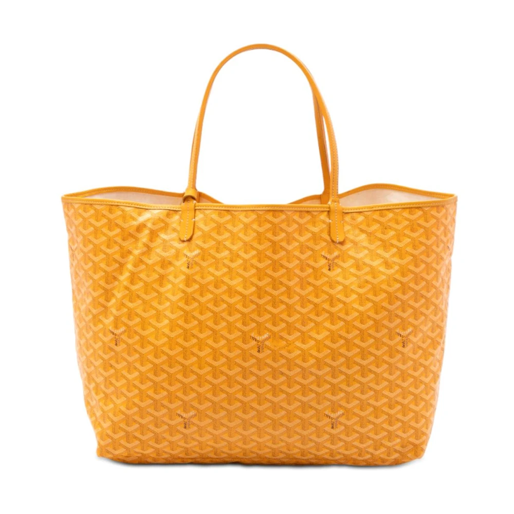 Goyard Vintage Vrouw Geel Pre-Owned Saint Louis Gm Tote Bag