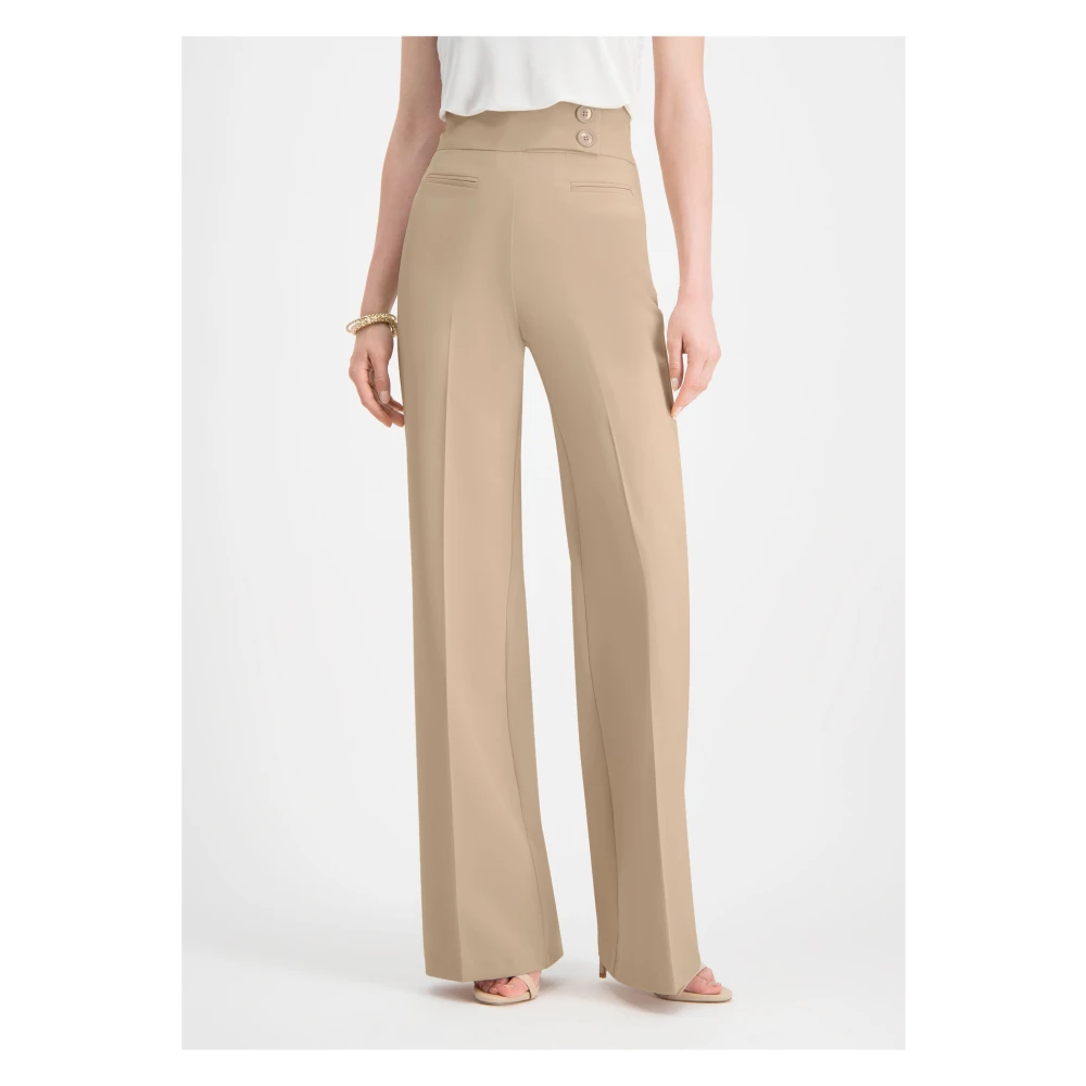 Nicowa High Waist Coreana Broek Beige Dames