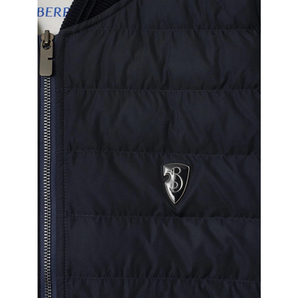 Burberry Indigo Donsjassen Blue Heren