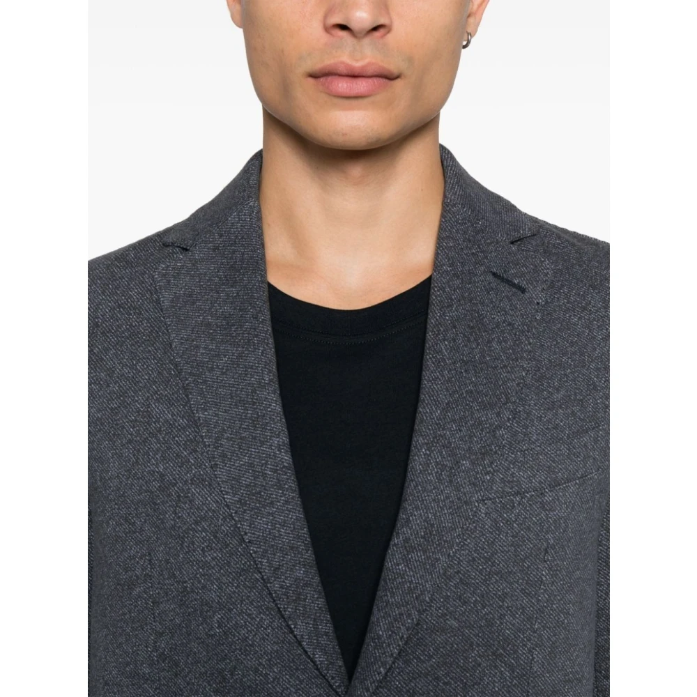 Circolo 1901 Blauwe herenouterwear Aw24 Blue Heren