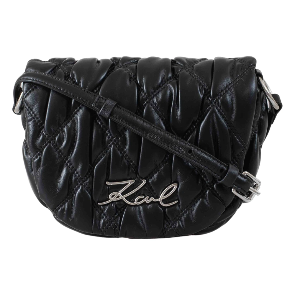 Karl Lagerfeld Bandolier K Signature Quilt Blue Dames