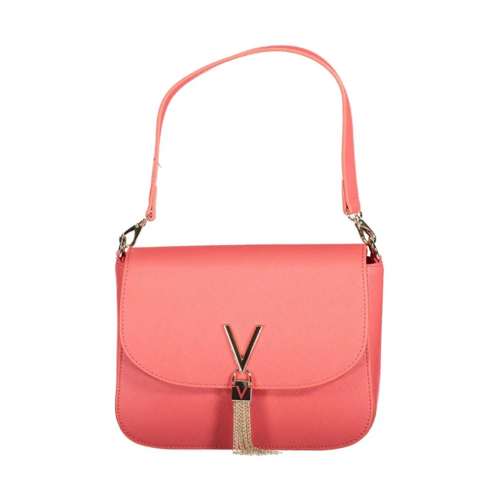 Valentino , Handbags, Female, Pink, One Size, Shoulder Bag With Tassel Detail