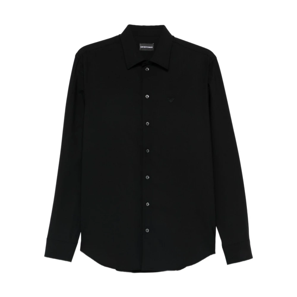 Emporio Armani Men's Black Exclusive Pre Shirt - Casual Shirts - Xl - Shirts