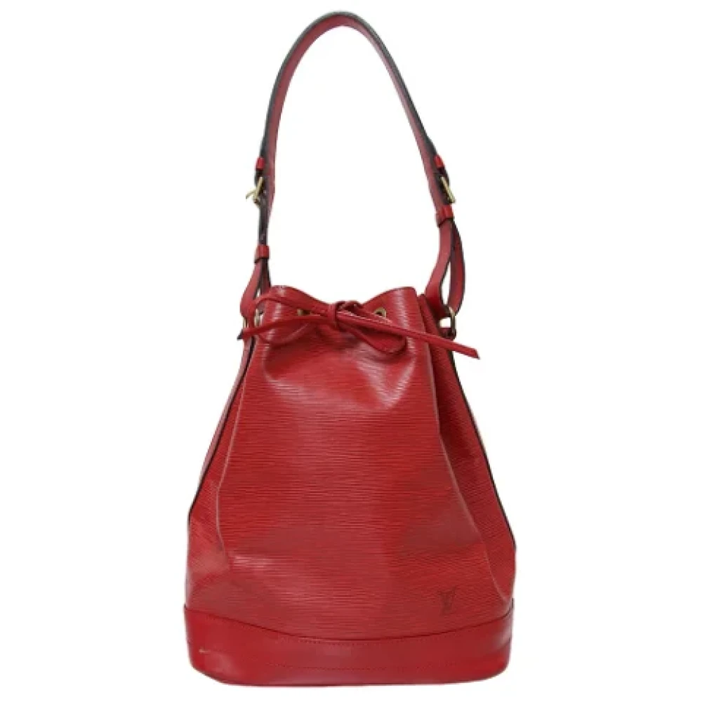 Louis Vuitton Vintage Pre-owned Leather louis-vuitton-bags Red Dames