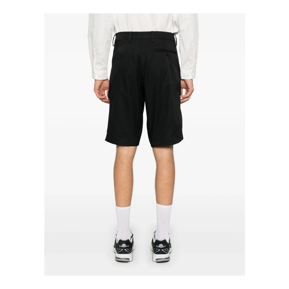 C.P. Company Zwarte Cargo Shorts Regular Fit Black Heren