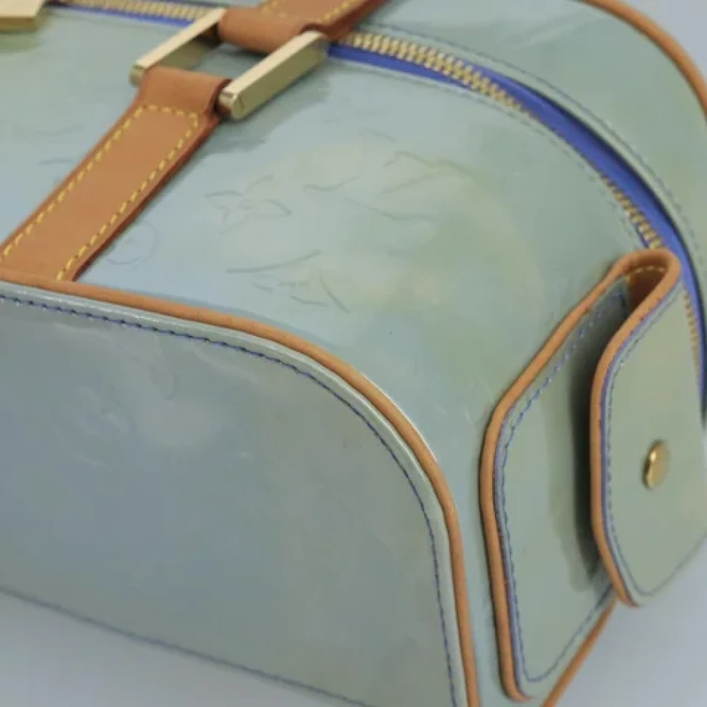 Louis Vuitton Vintage Pre-owned Leather handbags Green Dames