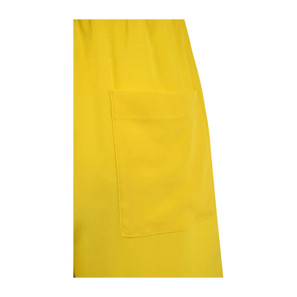 Aspesi Casual Shorts Model Narciso Yellow Dames