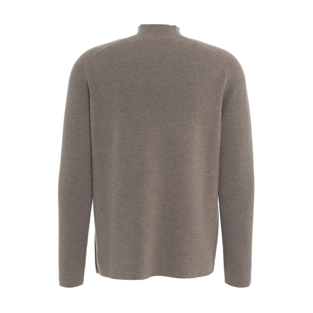 Mauro Grifoni Beige Gebreide Trui Aw24 Beige Heren