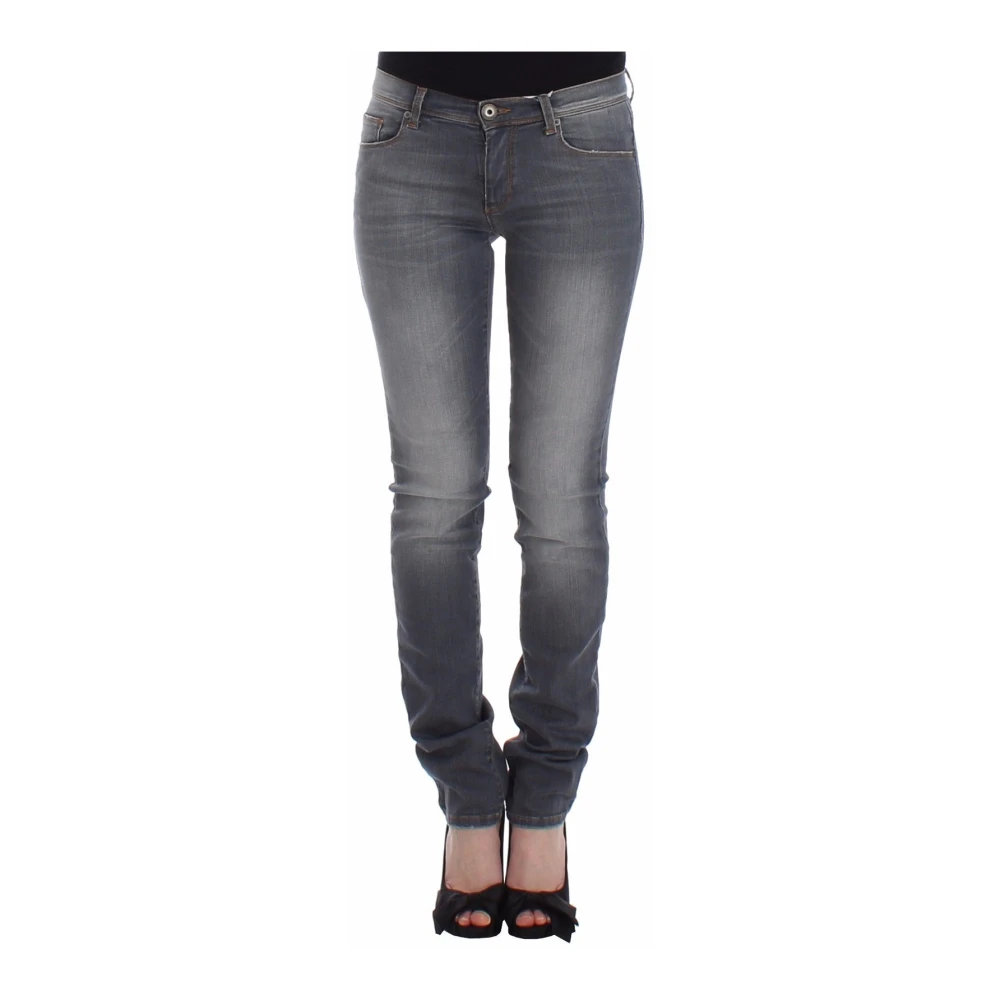 Ermanno Scervino Slim-fit Jeans Gray Dames