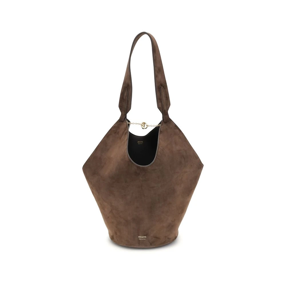 Khaite Women's Brown Shoulder Bags, One Size, Lotus Shoulder Bag