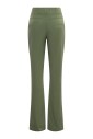 olijf-flare-broek-met-zakken