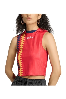 Spain Reconstructed Bringback Crop Top