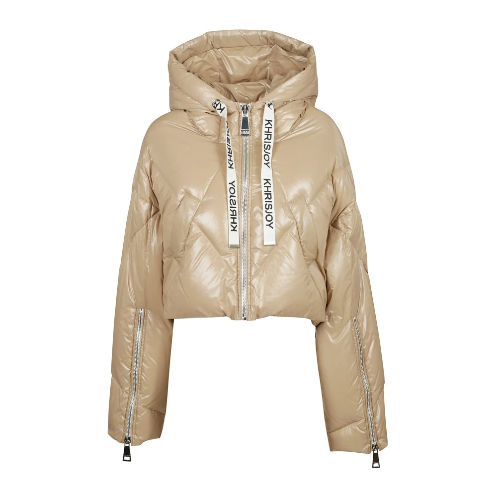 Khrisjoy Gewatteerde Jas Beige Dames