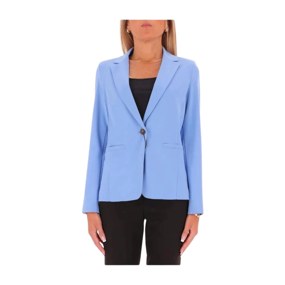 Marella Stijlvolle Jas voor Vrouwen Blue Dames