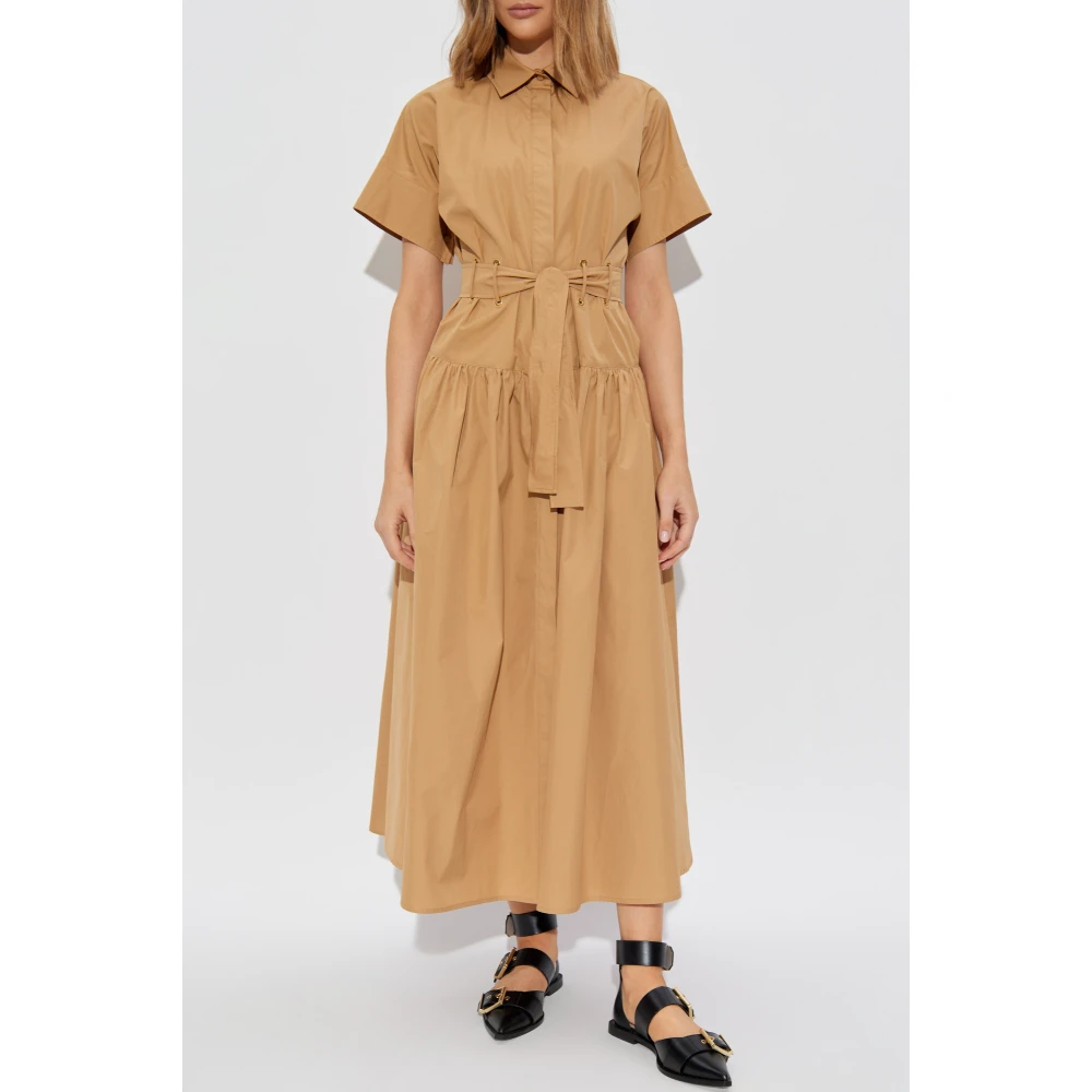 Max Mara Jurk Agoraio Beige Dames