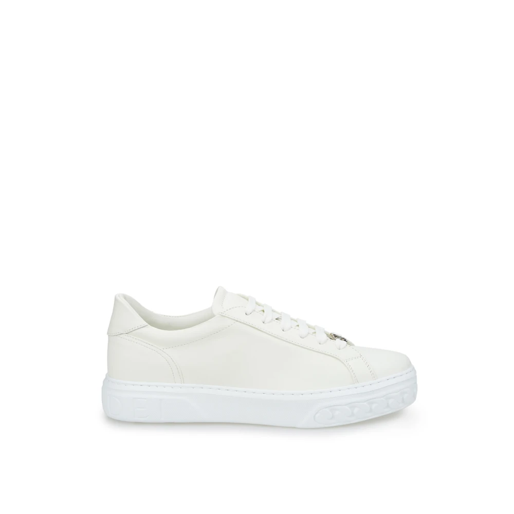 Casadei Women's White Stylish Trainers For Everyday Wear