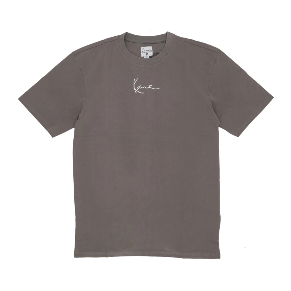 Karl Kani Essentiële Crew Neck Tee Shirt Gray Heren