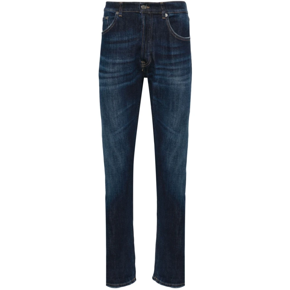 Dondup Indigo Blue Slim Fit Denim Jeans Blue Heren
