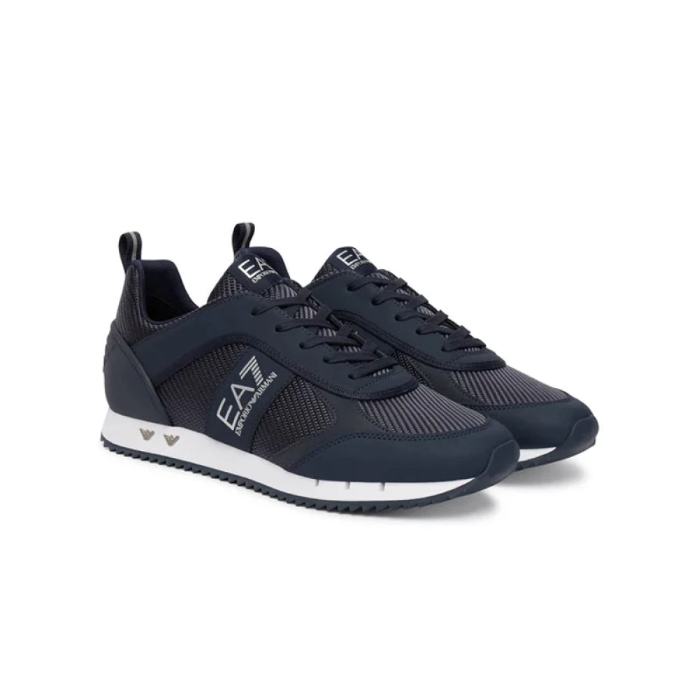 Emporio Armani Herren Schwarz Schuhe, K, 42 1/2 Eugröße: