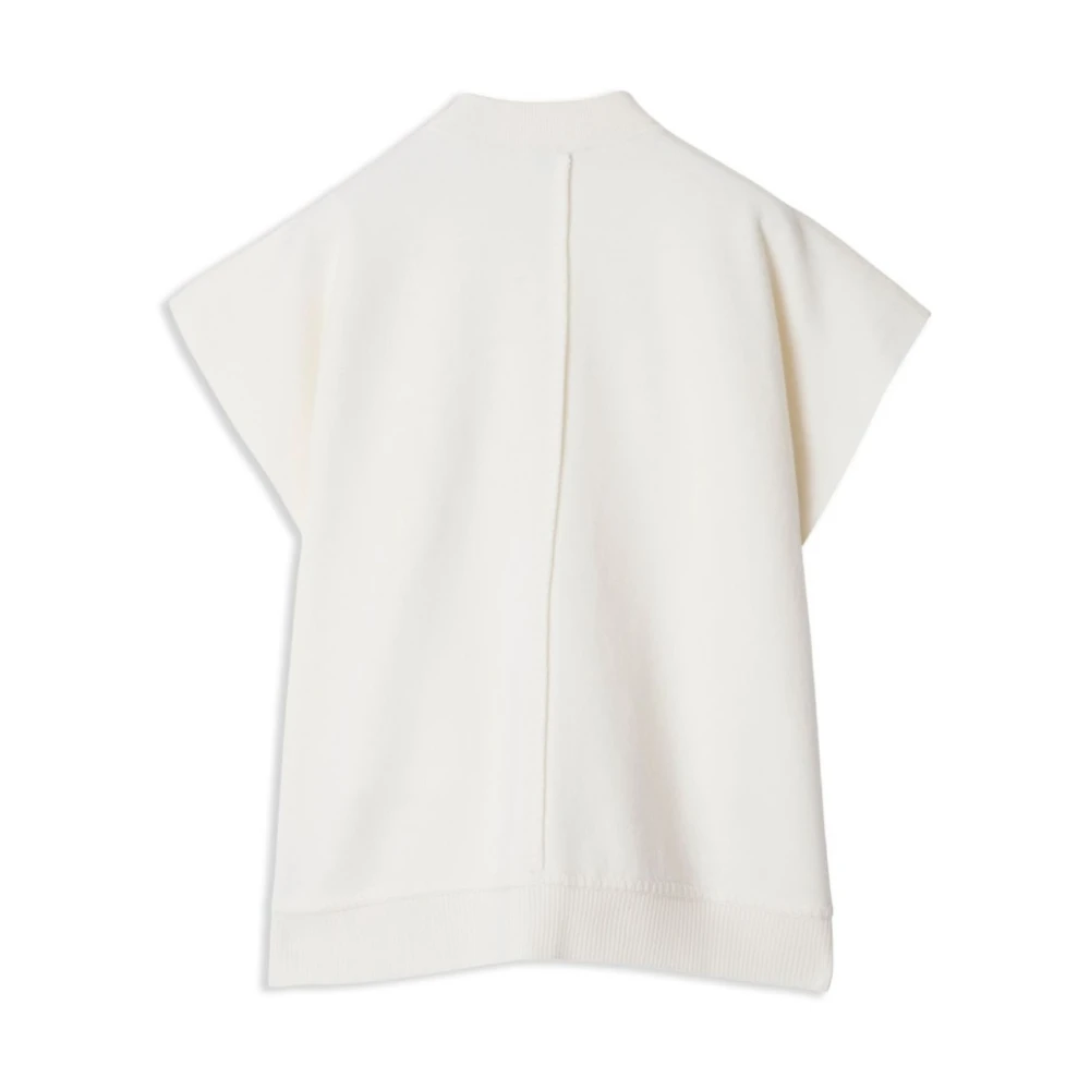 Burberry Ivoor Wol Kinderen Cape Jas Beige Heren